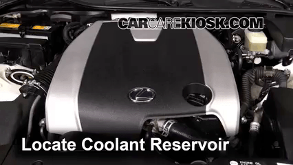 How to Add Refrigerant to a 2013-2017 Lexus GS350 - 2013 Lexus GS350 3